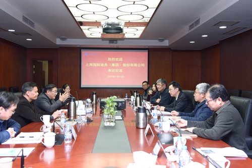 上海科技党建-上港集团副总裁方怀瑾到上科院