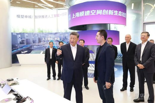 新华图讯｜习近平在上海考察